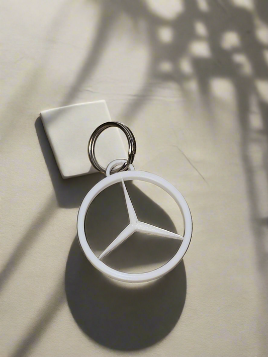 Mercedes Star Keychain